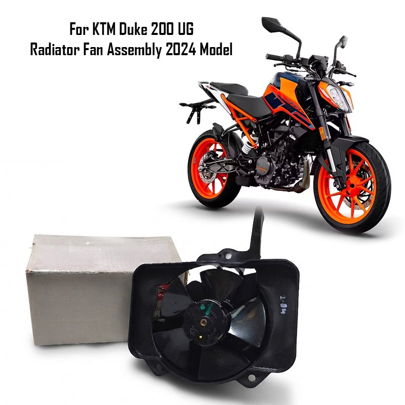 For KTM Duke 200 UG Radiator Fan Assembly 2024 Model