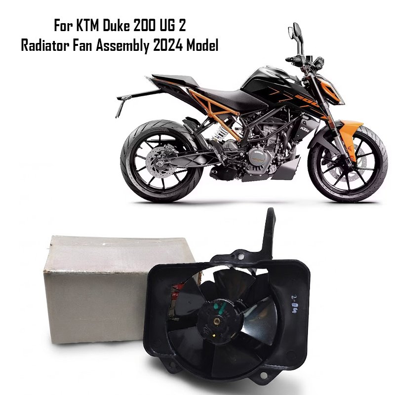 For KTM Duke 200 UG 2 Radiator Fan Assembly 2024 Model