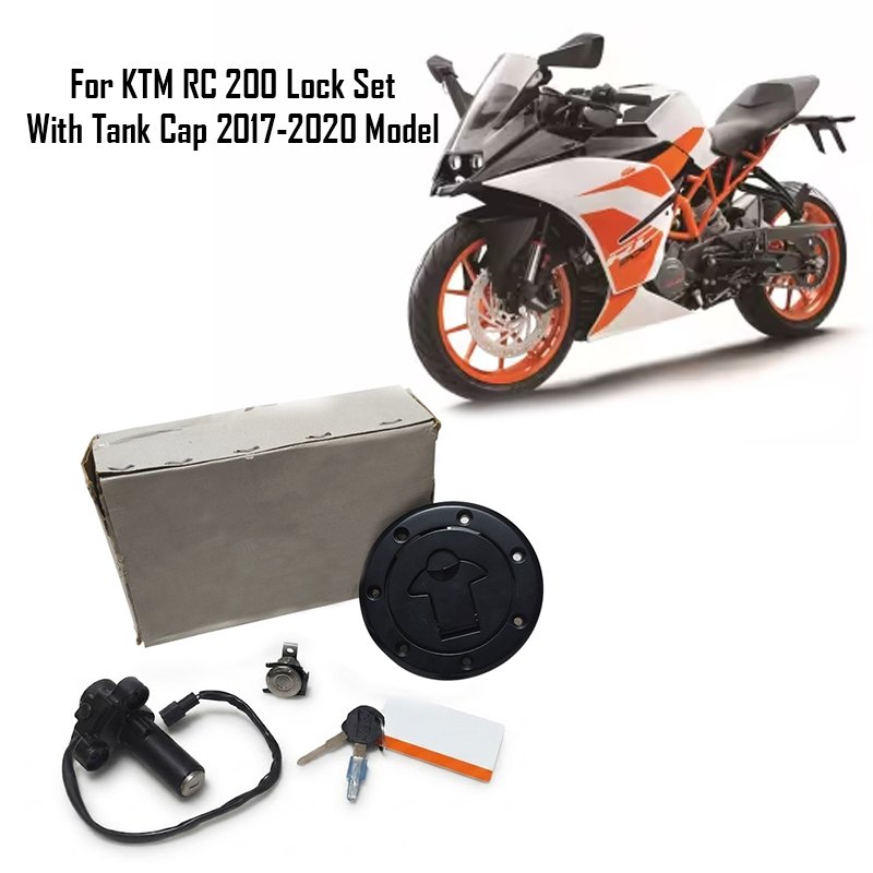 For KTM RC 200 Lock Set With Tank Cap 2017-2020 Model