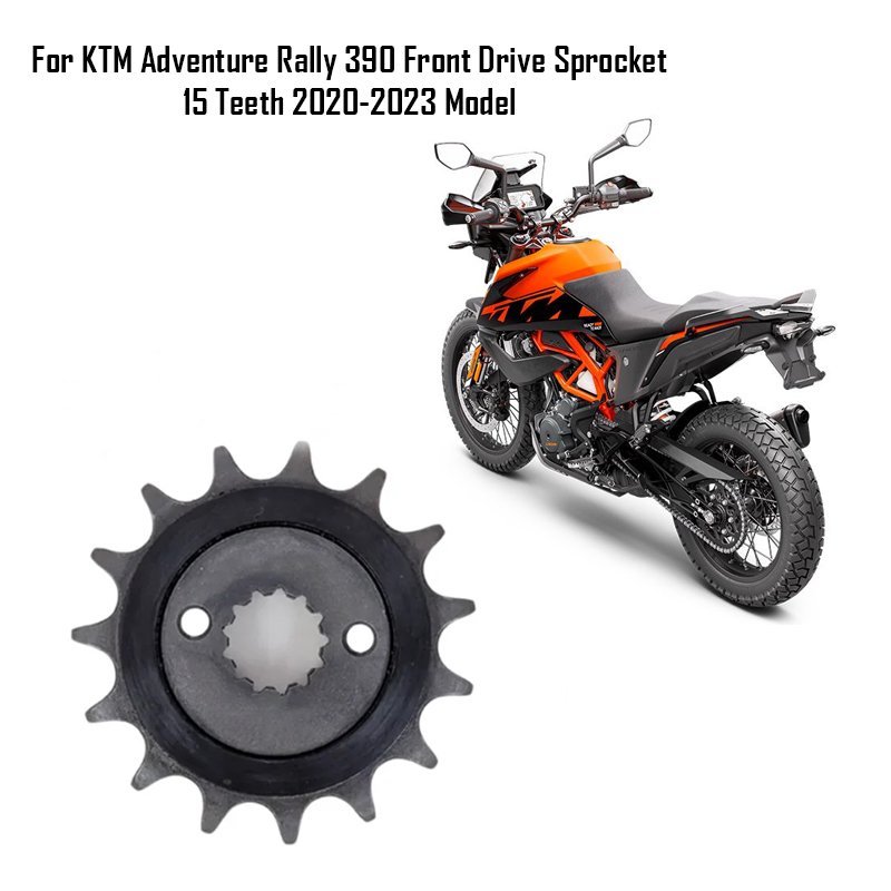 For KTM Adventure Rally 390 Front Drive Sprocket 15 Teeth 2020-2023 Model