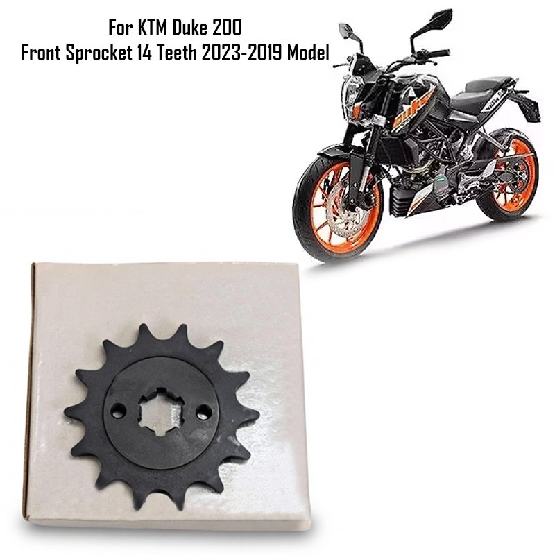 For KTM Duke 200 Front Sprocket 14 Teeth 2019-2023 Model