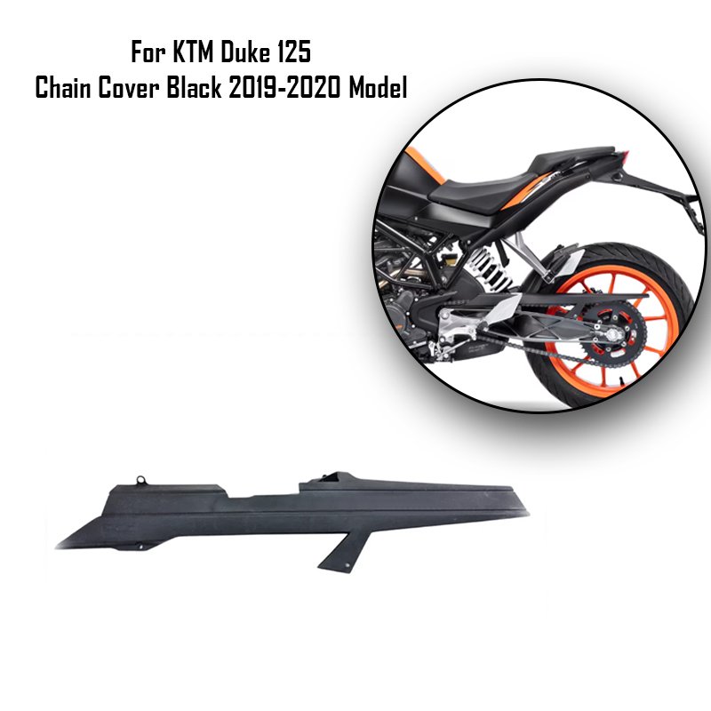 For KTM Duke 125 Chain Cover Black 2019-2020 Model
