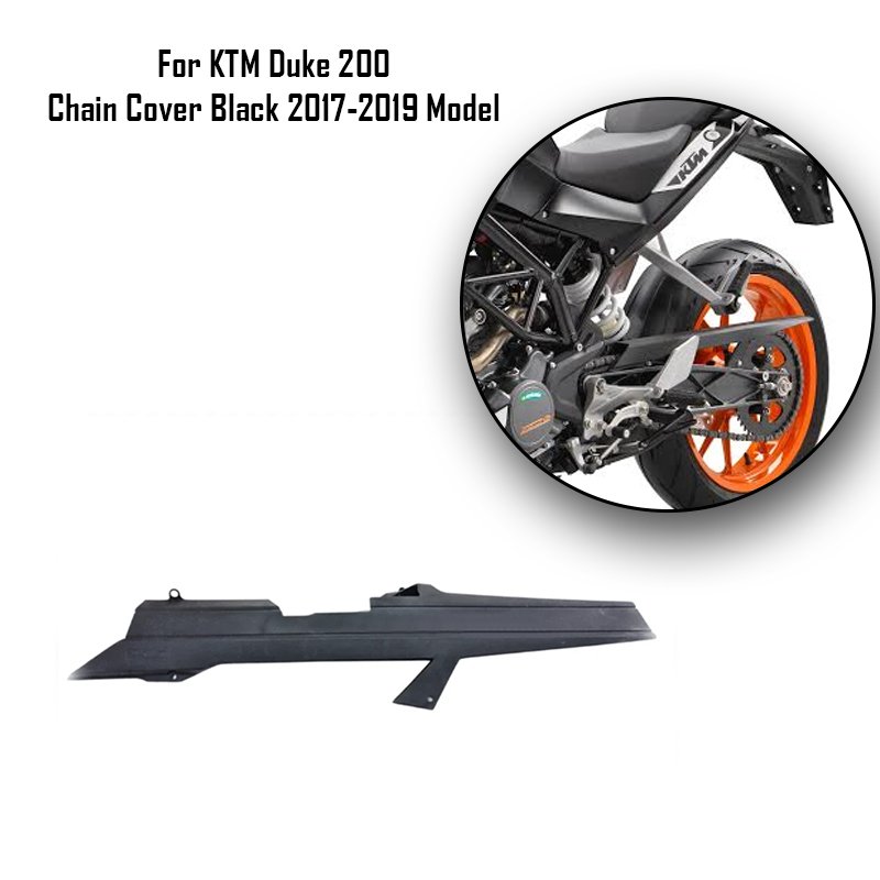 For KTM Duke 200 Chain Cover Black 2017-2019 Model