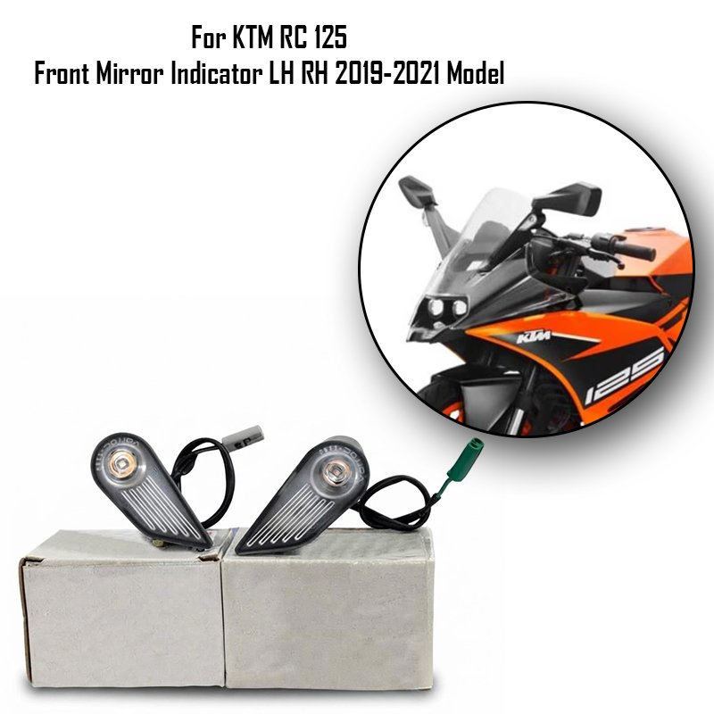 For KTM RC 125 Front Mirror Indicator LH RH 2019-2021 Model
