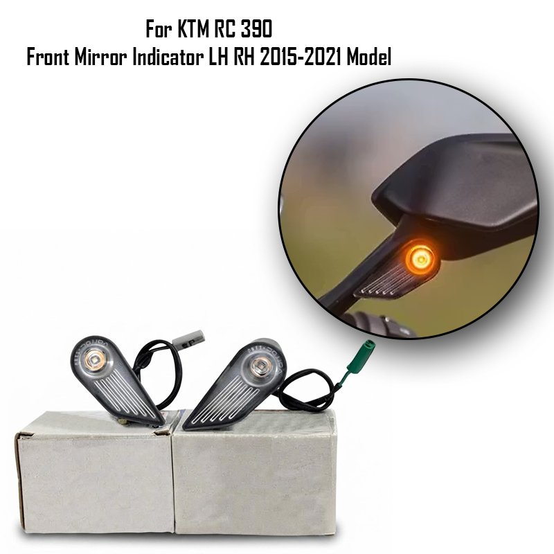 For KTM RC 390 Front Mirror Indicator LH RH 2015-2021 Model
