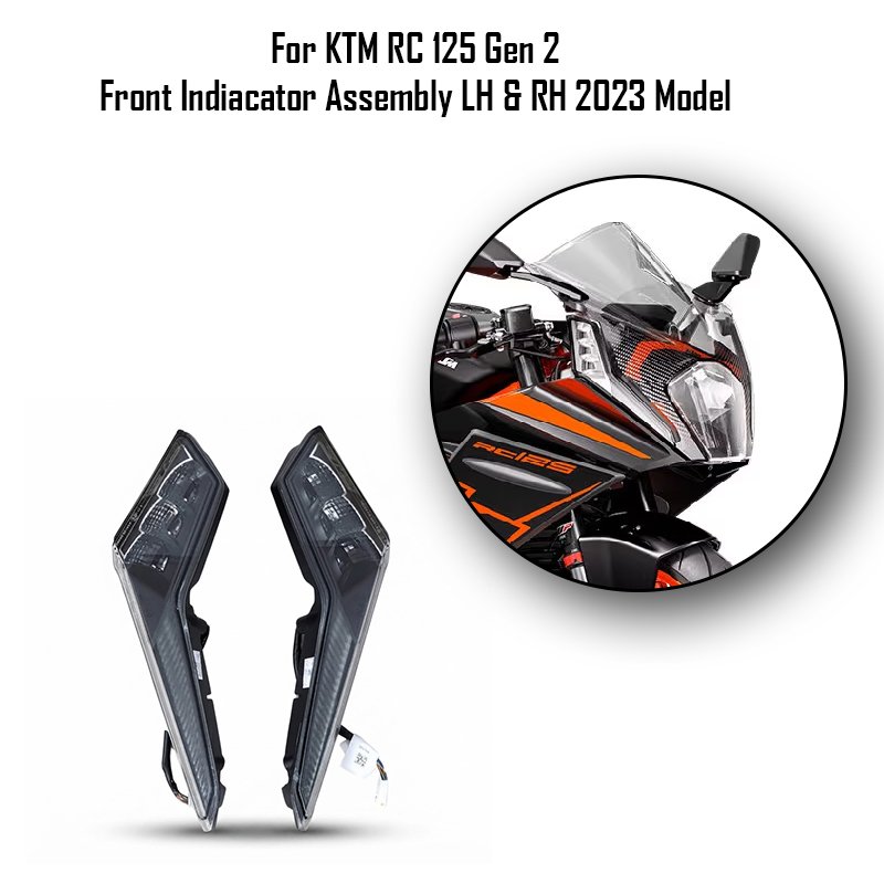 For KTM RC 125 Gen 2 Front Indicator Assembly LH & RH 2023 Model