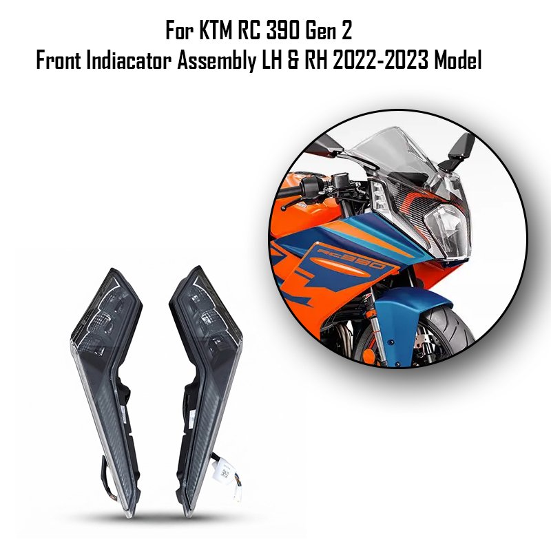 For KTM RC 390 Gen 2 Front Indicator Assembly LH & RH 2022-2023 Model