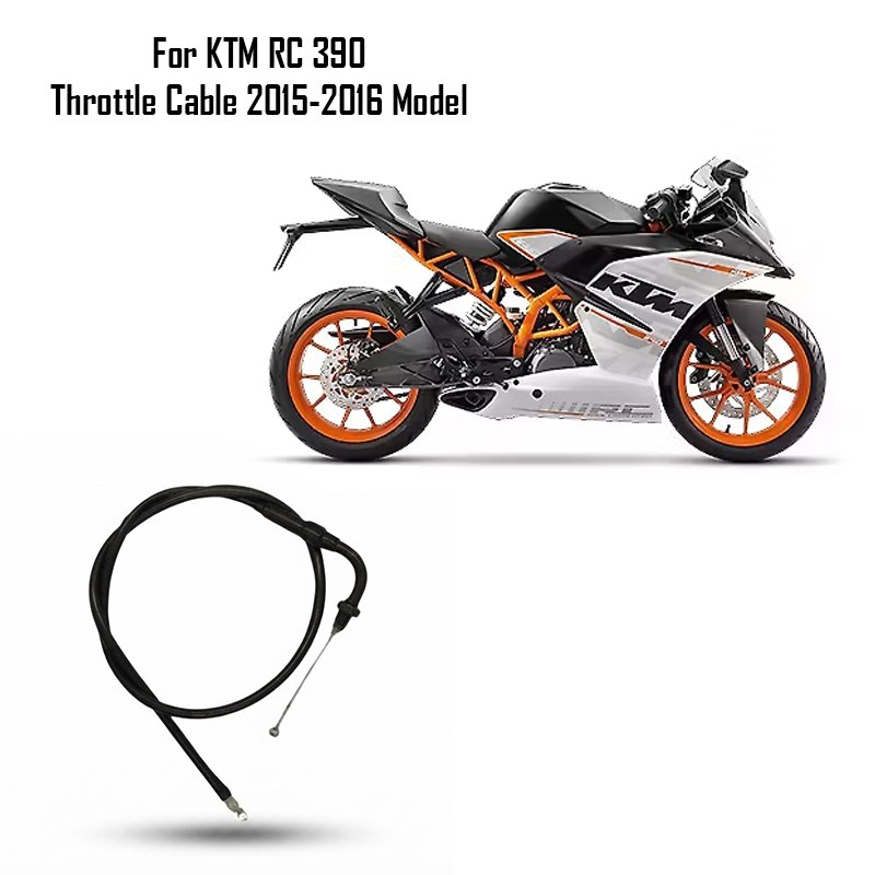 For KTM RC 390 Throttle Cable 2015-2016 Model