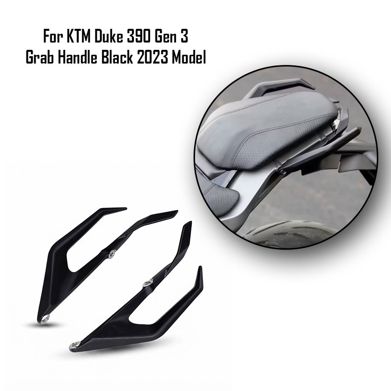 For KTM Duke 390 Gen 3 Grab Handle Black 2023 Model