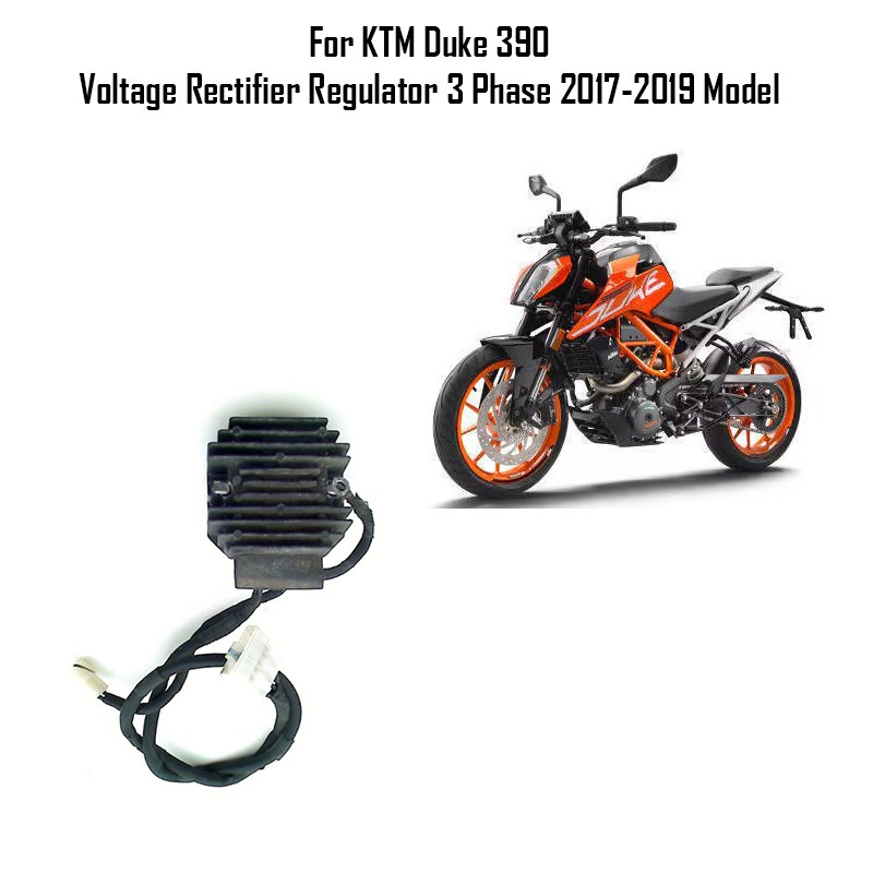 For KTM Duke 390 Voltage Rectifier Regulator 3 Phase 2017-2019 Model