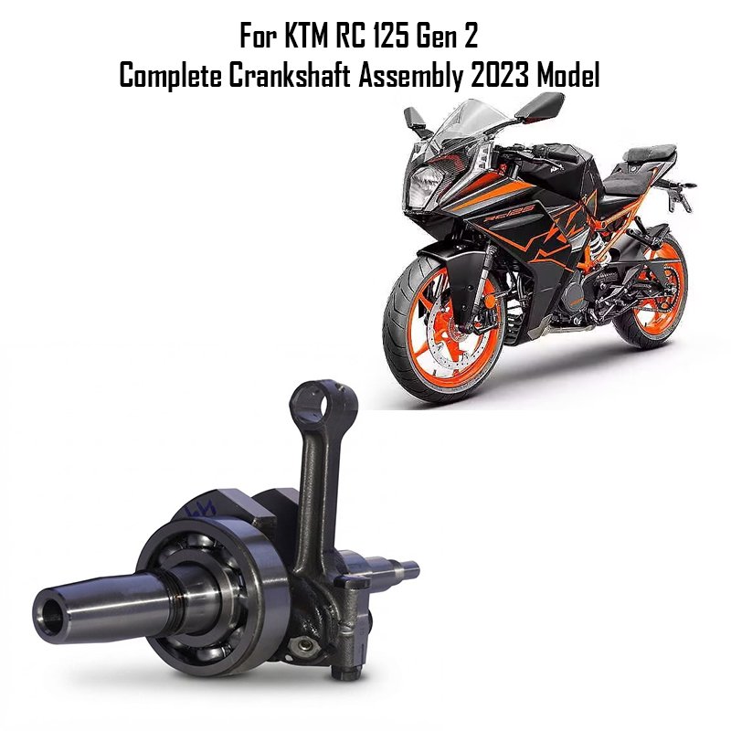 For KTM RC 125 Gen 2 Complete Crankshaft Assembly 2023 Model