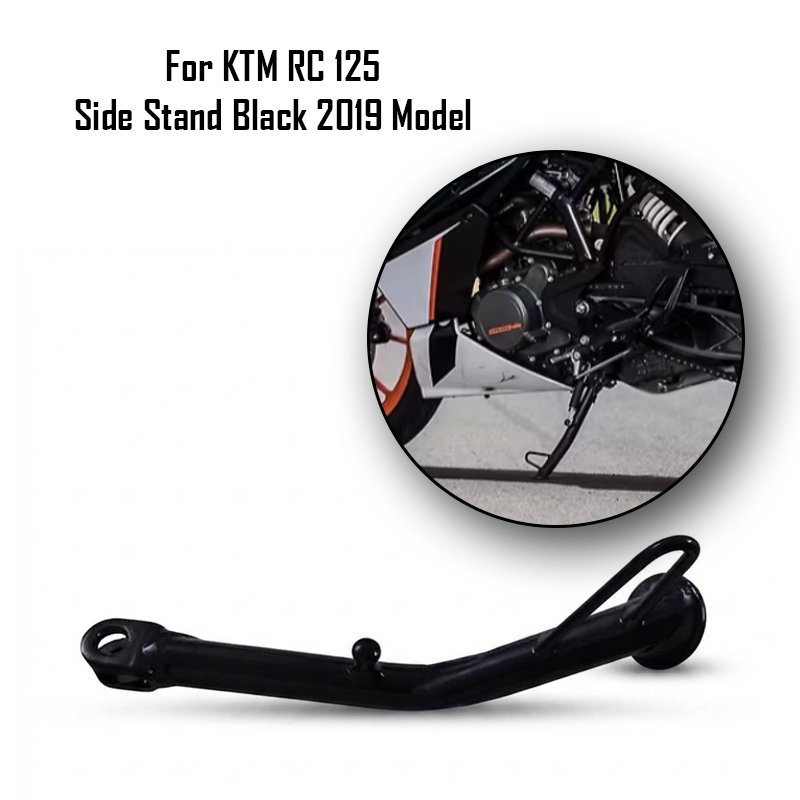 For KTM RC 125 Side Stand Black 2019 Model