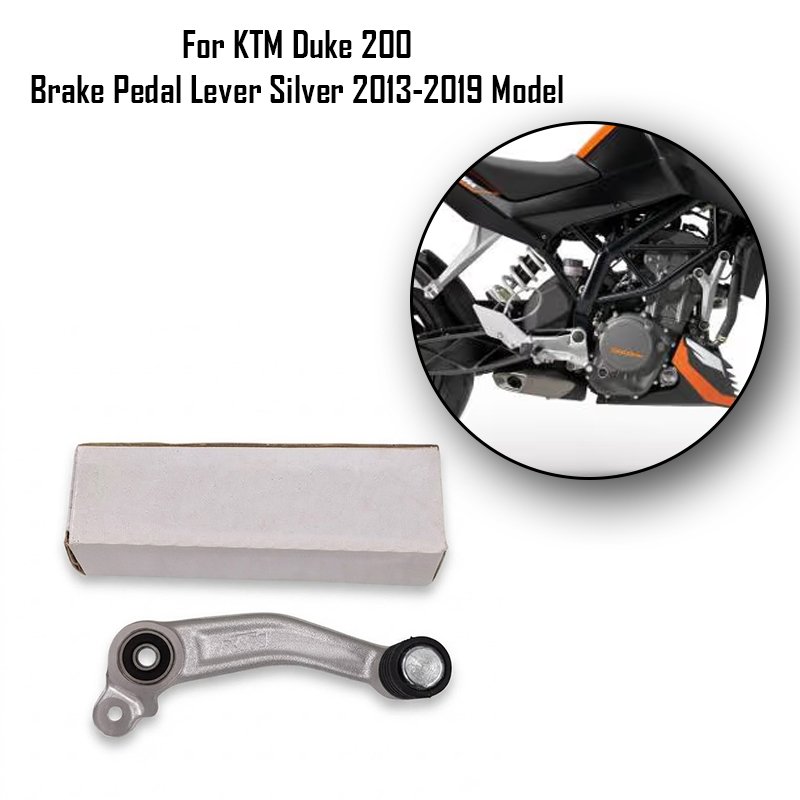 For KTM Duke 390 Brake Pedal Lever Silver 2013-2016 Model