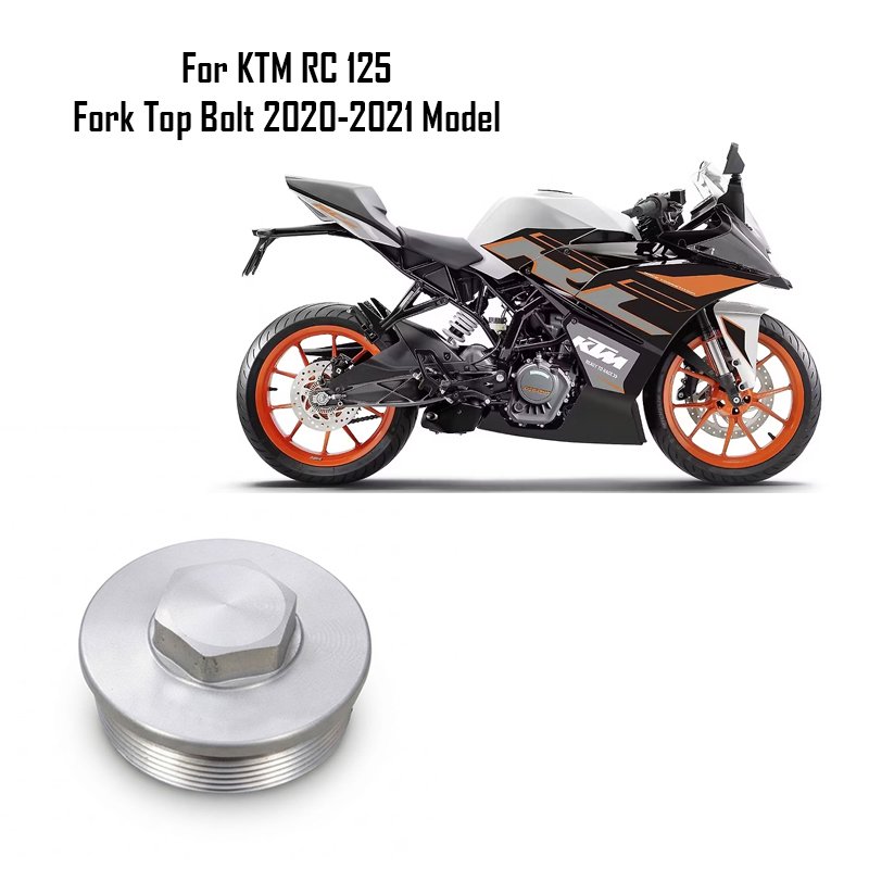 For KTM RC 125 Fork Top Bolt 2020-2021 Model