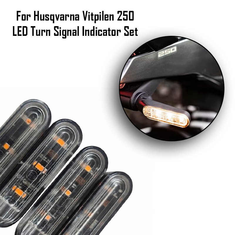 For Husqvarna Vitpilen 250 LED Turn Signal Indicator Set