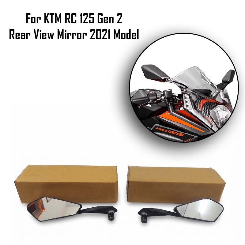 For KTM RC 125 Gen 2 Rear View Mirror 2021 Model