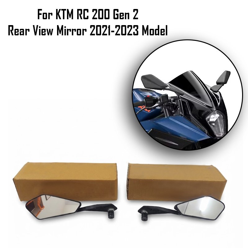 For KTM RC 200 Gen 2 Rear View Mirror 2021-2023 Model