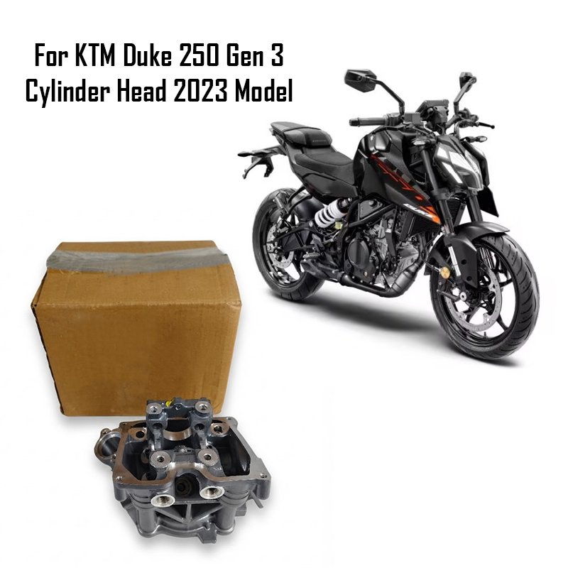 For KTM Duke 250 Gen 3 Cylinder Head 2023 Model