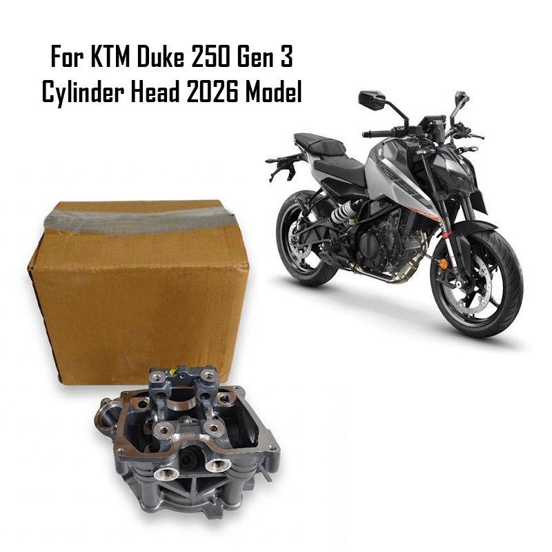 For KTM Duke 250 Gen 3 Cylinder Head 2026 Model