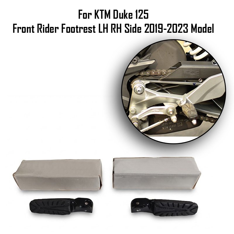 For KTM Duke 125 Front Rider Footrest LH RH Side 2019-2023 Model