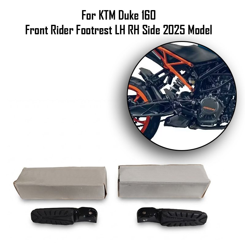 For KTM Duke 160 Front Rider Footrest LH RH Side 2025 Model