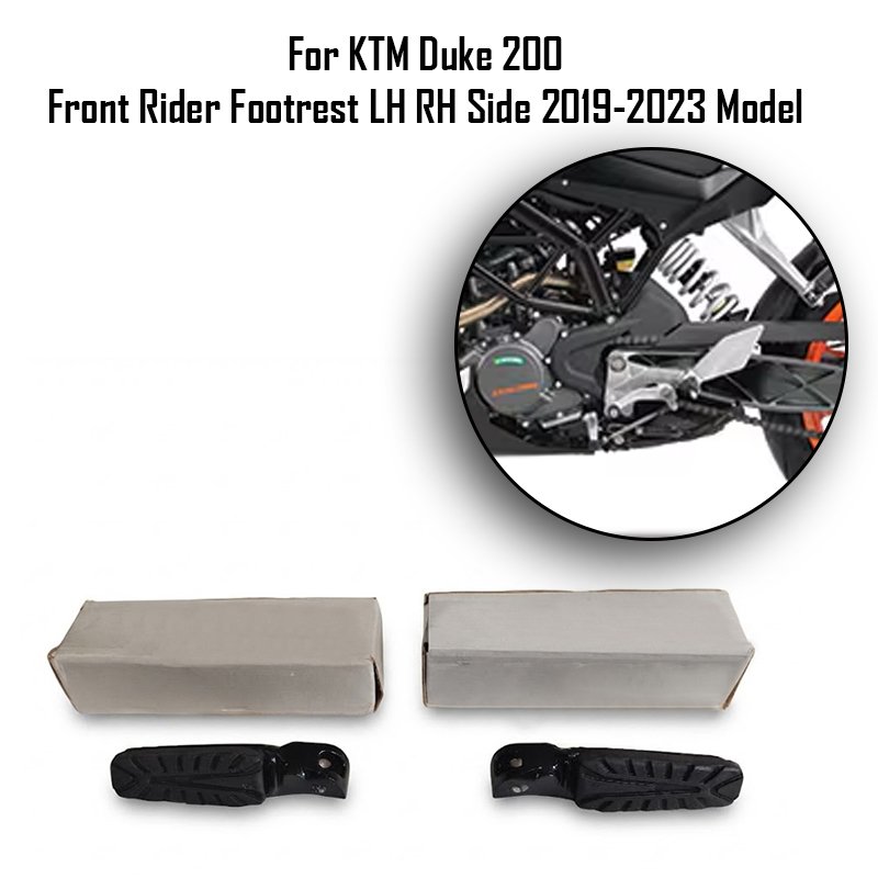 For KTM Duke 200 Front Rider Footrest LH RH Side 2019-2023 Model