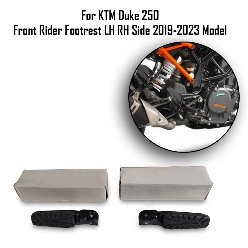 For KTM Duke 250 Front Rider Footrest LH RH Side 2019-2023 Model