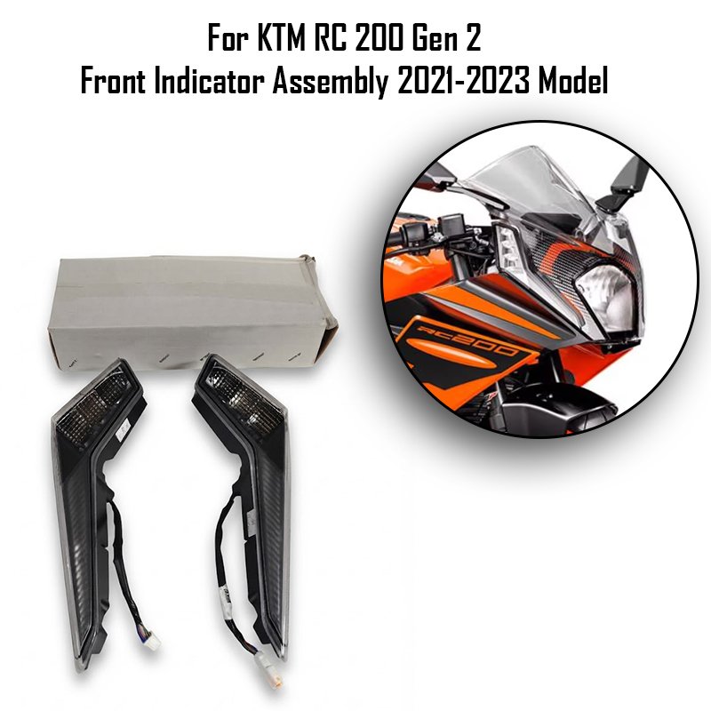 For KTM RC 200 Gen 2 Front Indicator Assembly 2021-2023 Model