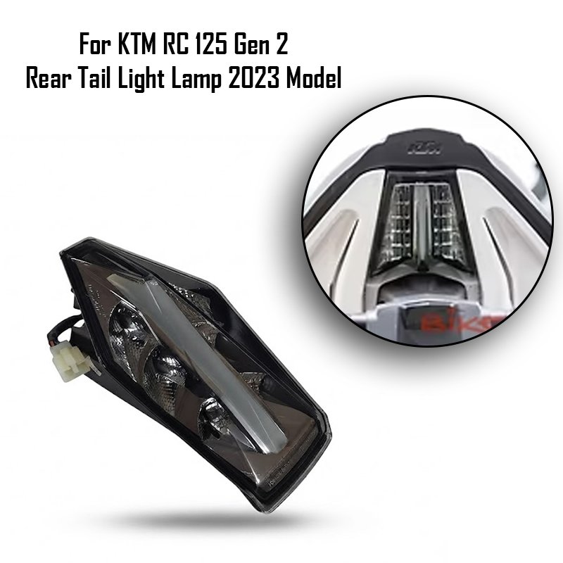For KTM RC 125 Gen 2 Rear Tail Light Lamp 2023 Model