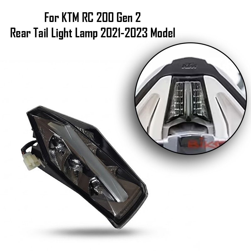 For KTM RC 200 Gen 2 Rear Tail Light Lamp 2021-2023 Model